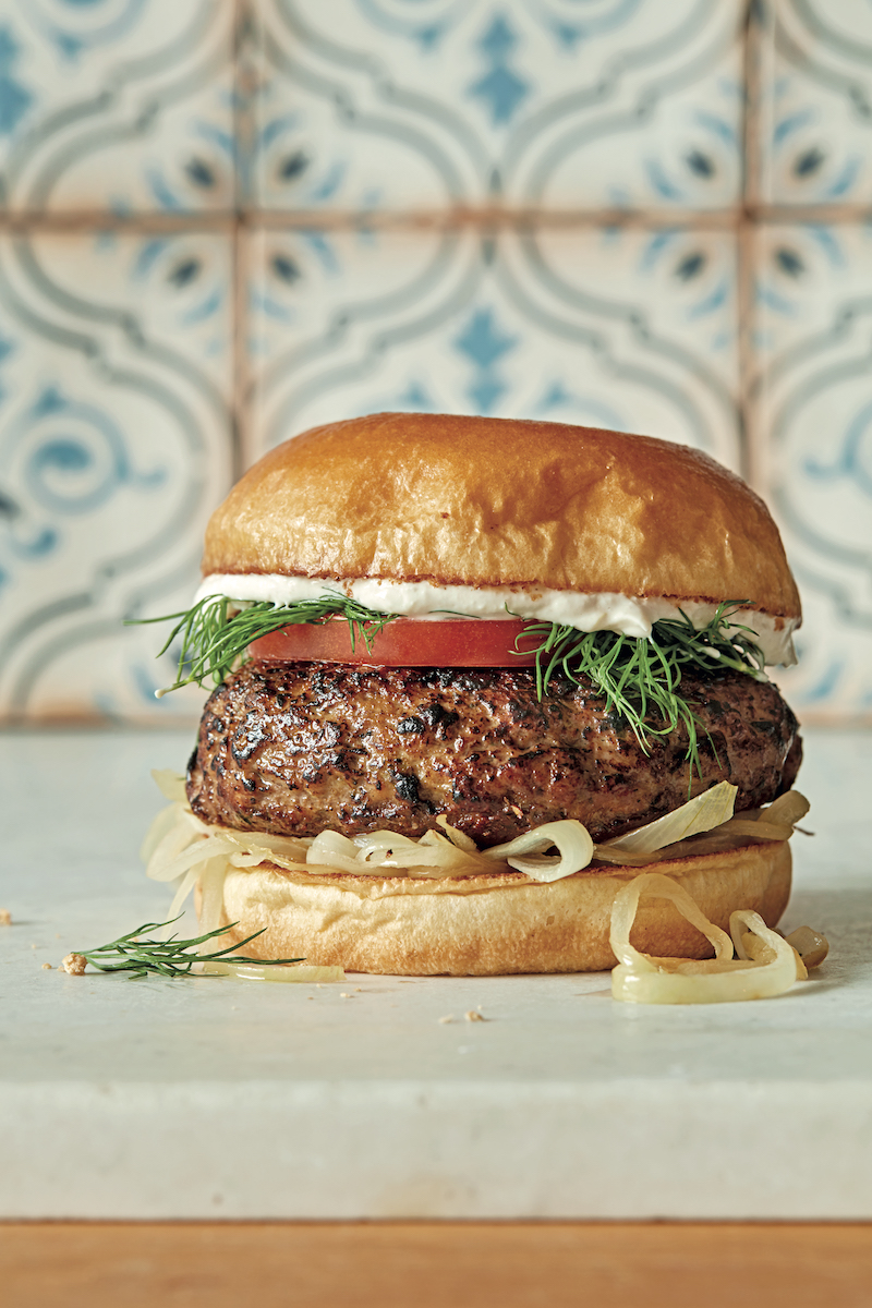 Minted Lamb Burgers Quality Food and Drink